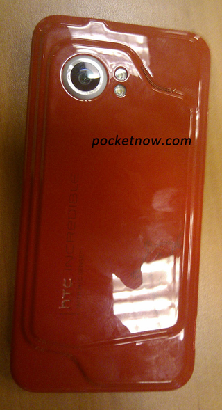 Illustration for article titled HTC Incredible Photos Leaked, Reveal Incredibly Brown Back Plate